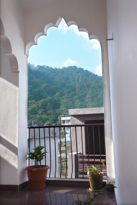 view from ashram gallery