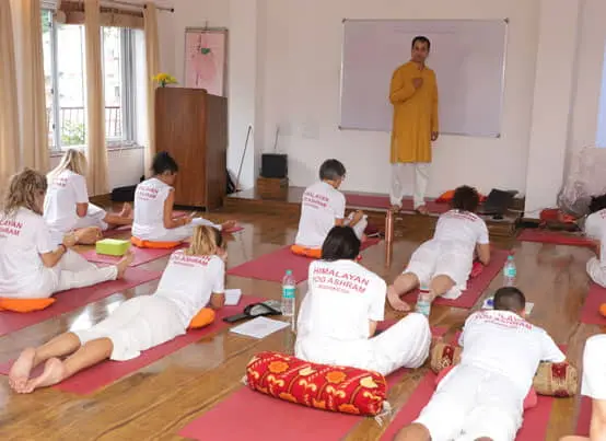 Yoga ashram in Rishikesh